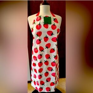 Kate Spade Strawberry Apron Nwt